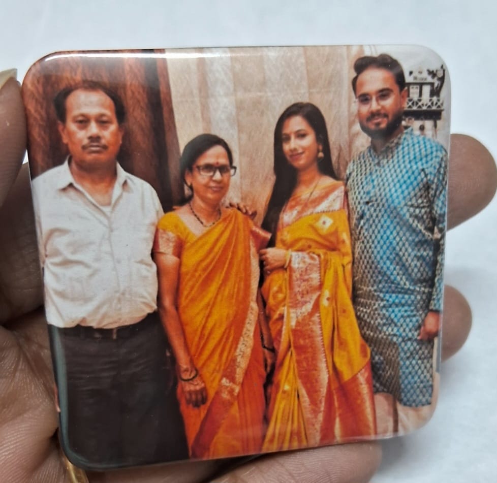 Square Photo Magnet